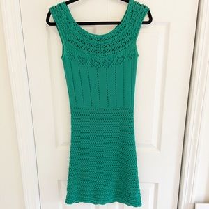 MODA Green Knit Dress